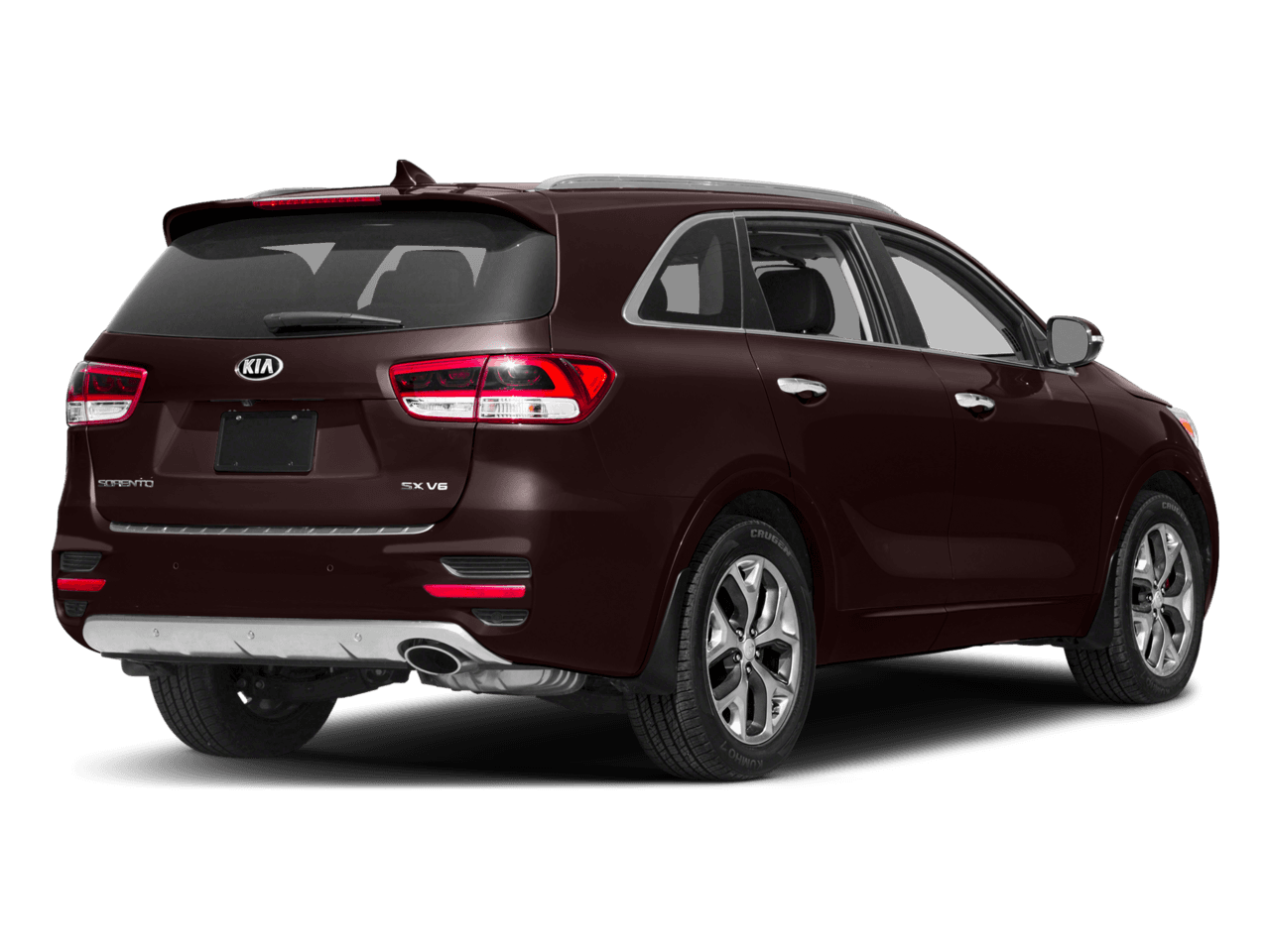 2018 Kia Sorento SX V6 - Rear 3/4, facing to the right