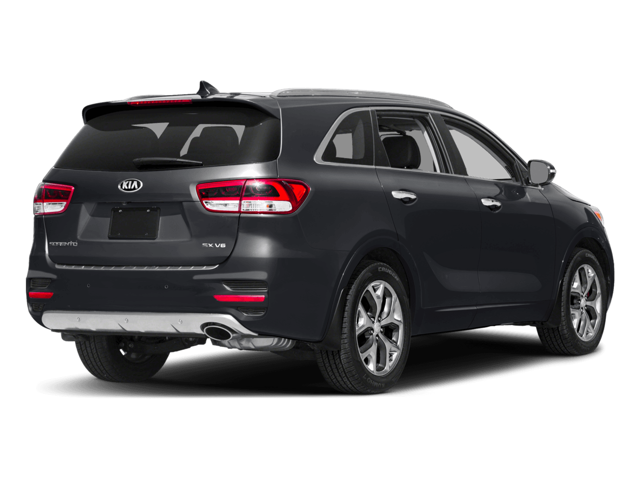 2018 Kia Sorento SX V6 - Rear 3/4, facing to the right