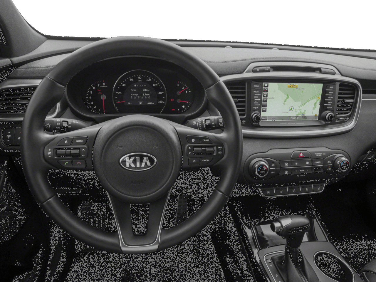 2018 Kia Sorento SX Limited V6 - Interior Drivers Dash