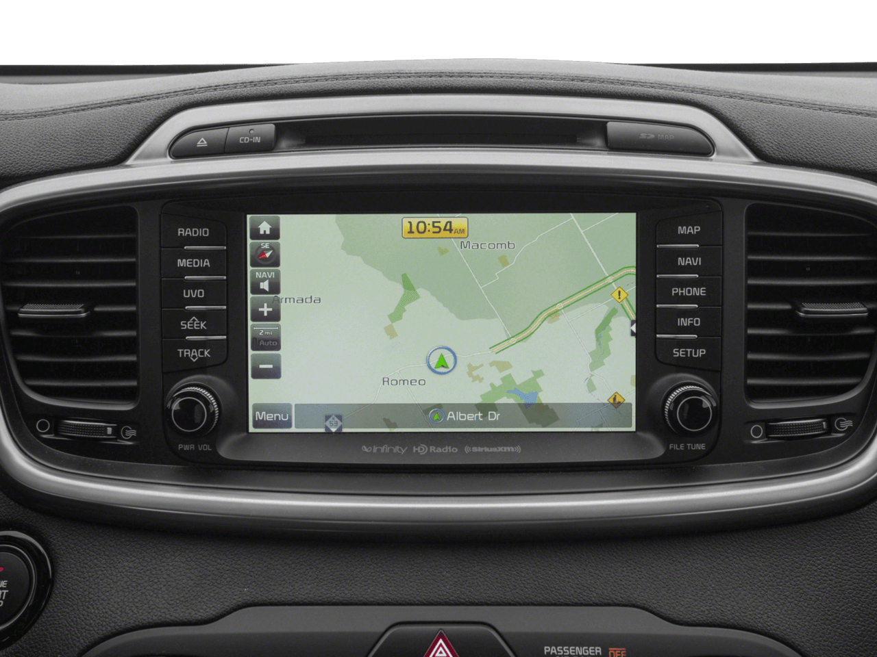 2018 Kia Sorento SX Limited V6 - Interior Navigation System
