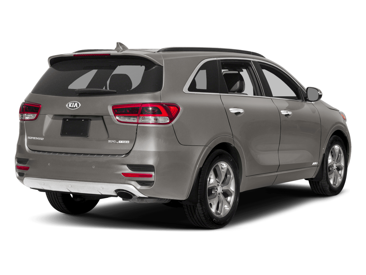2018 Kia Sorento SX Limited V6 - Rear 3/4, facing to the right