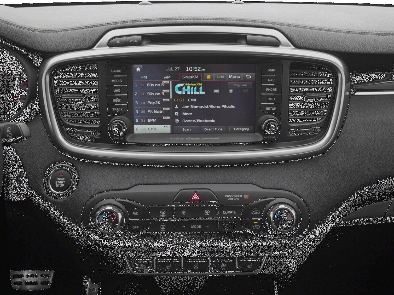 2018 Kia Sorento SX Limited V6 - Interior Stereo System