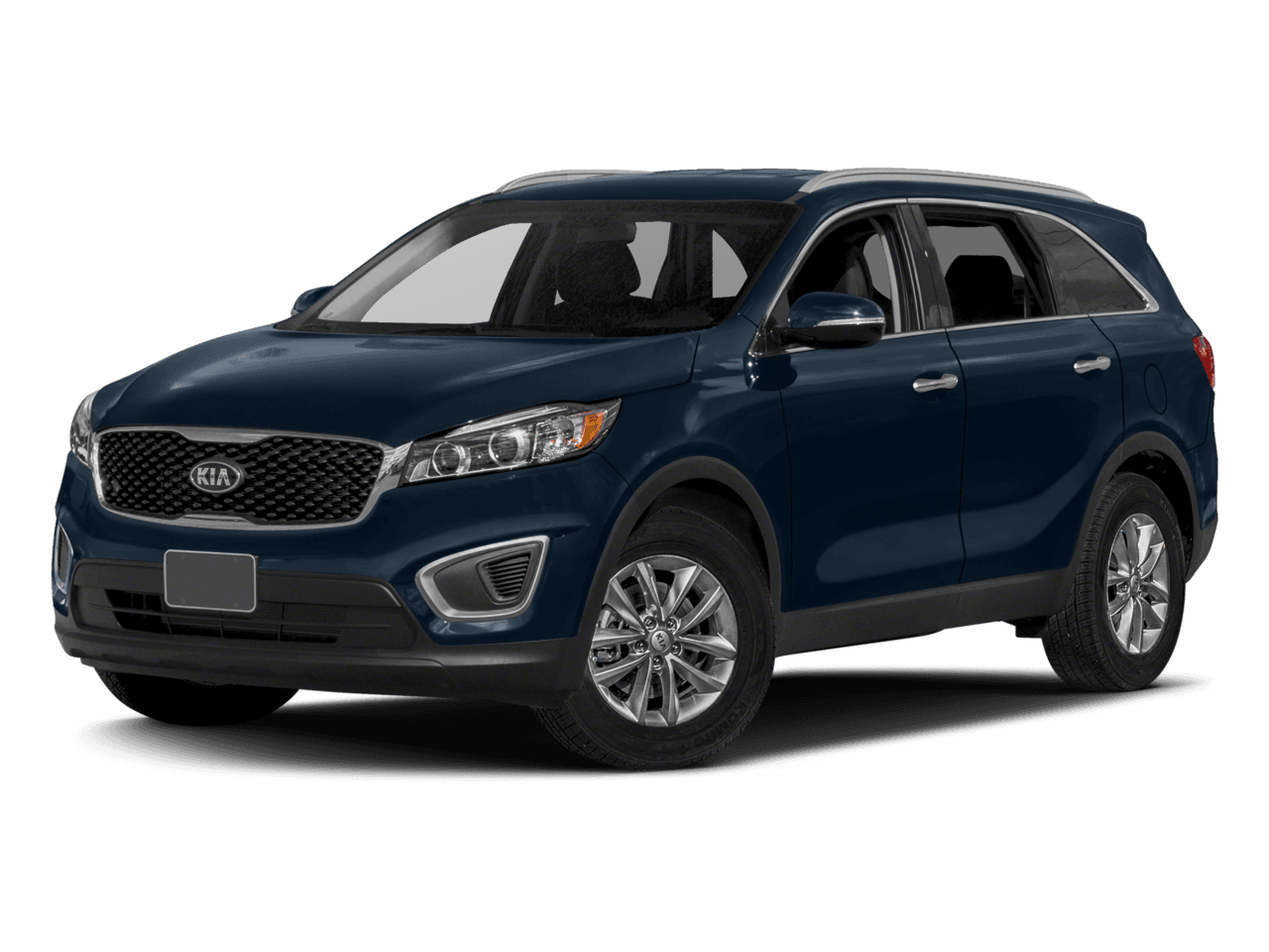 2018 Kia Sorento LX V6 - Front 3/4, facing to the left