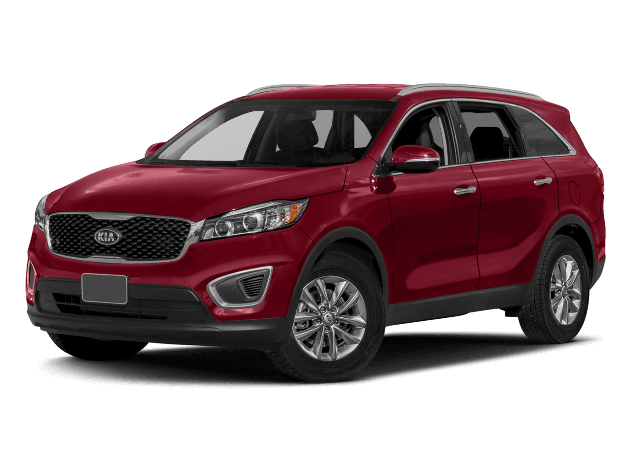 2018 Kia Sorento LX V6 - Front 3/4, facing to the left