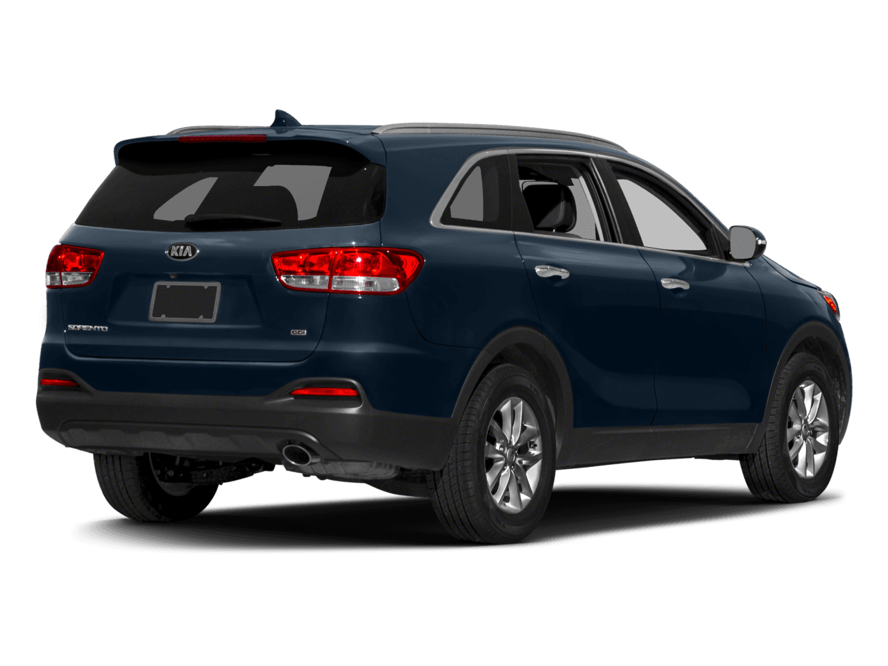 2018 Kia Sorento LX V6 - Rear 3/4, facing to the right