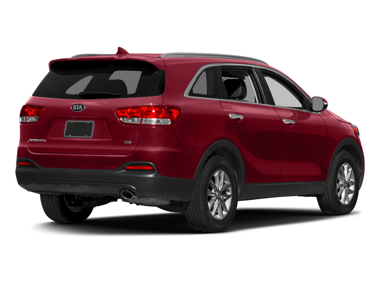 2018 Kia Sorento LX V6 - Rear 3/4, facing to the right