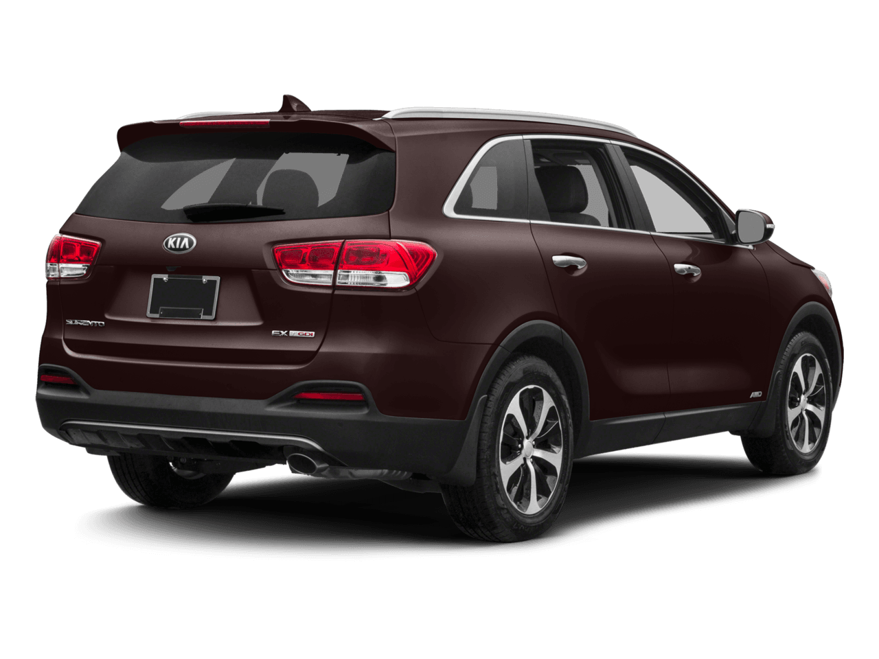 2018 Kia Sorento EX - Rear 3/4, facing to the right
