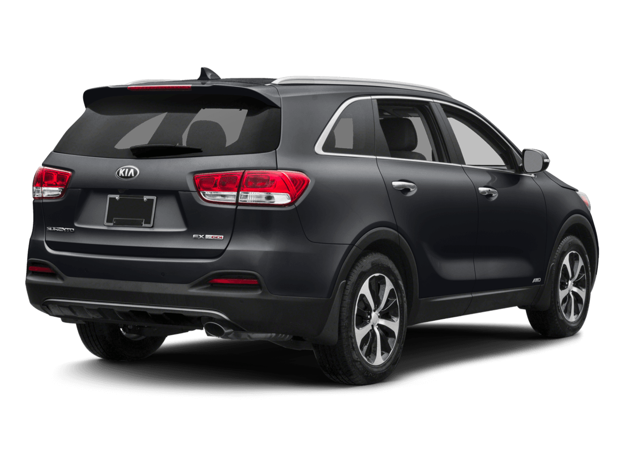 2018 Kia Sorento EX V6 - Rear 3/4, facing to the right