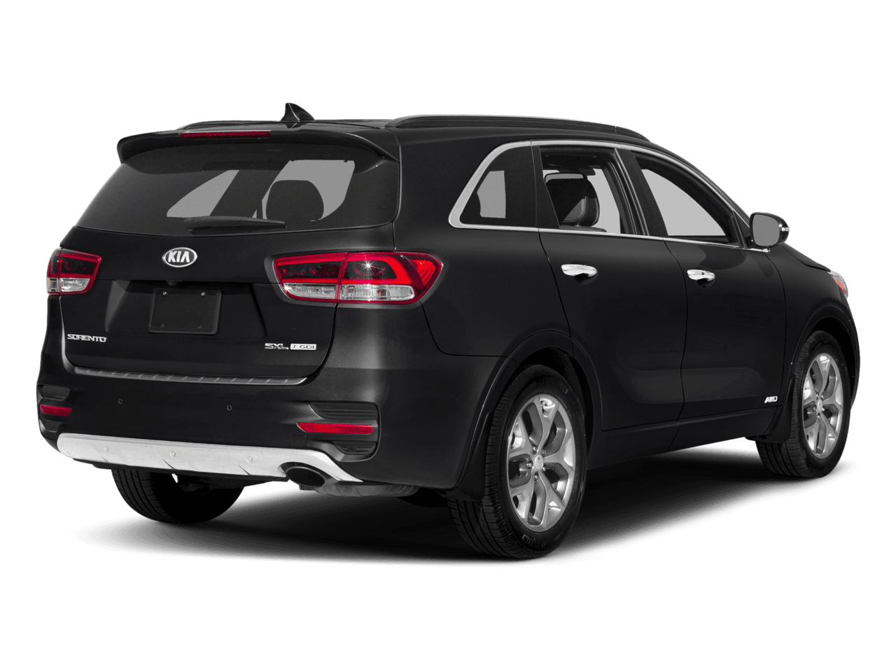 2018 Kia Sorento SX Limited V6 - Rear 3/4, facing to the right