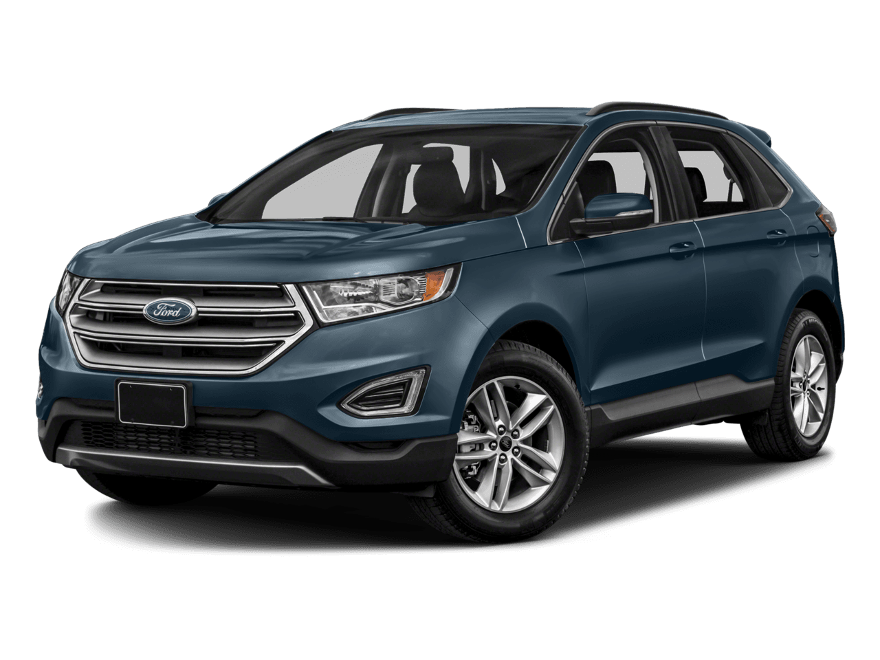 2018 Ford Edge Titanium FWD - Front 3/4, facing to the left