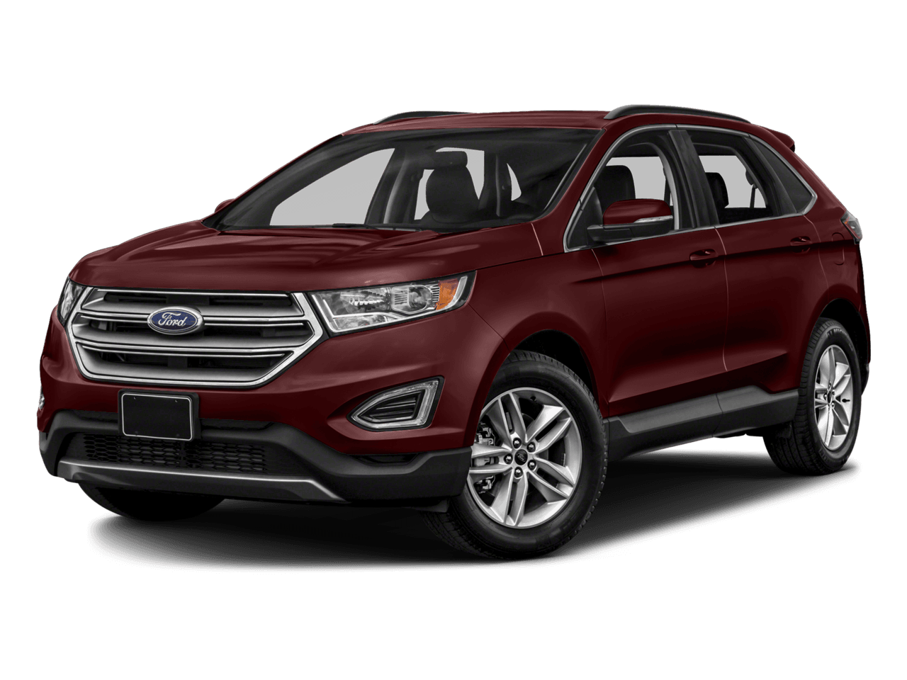 2018 Ford Edge Titanium FWD - Front 3/4, facing to the left