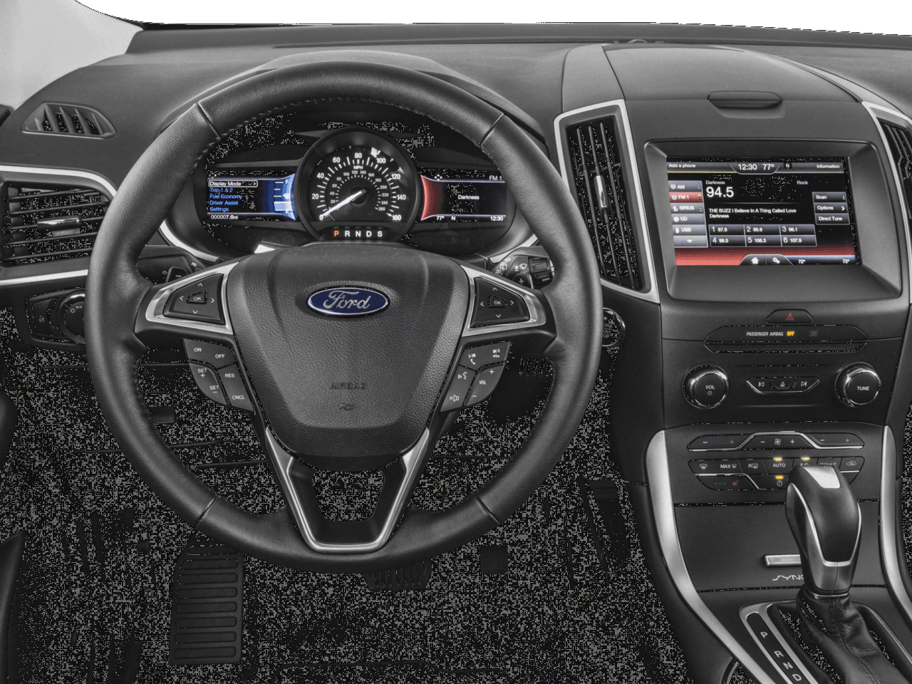 2018 Ford Edge SE AWD - Interior Drivers Dash