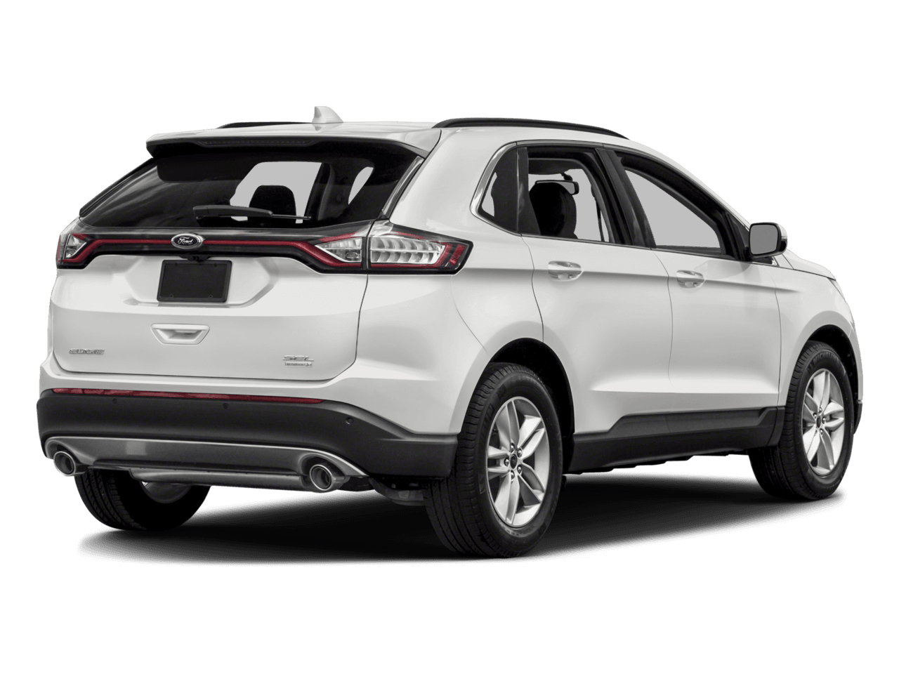 2018 Ford Edge SE AWD - Rear 3/4, facing to the right