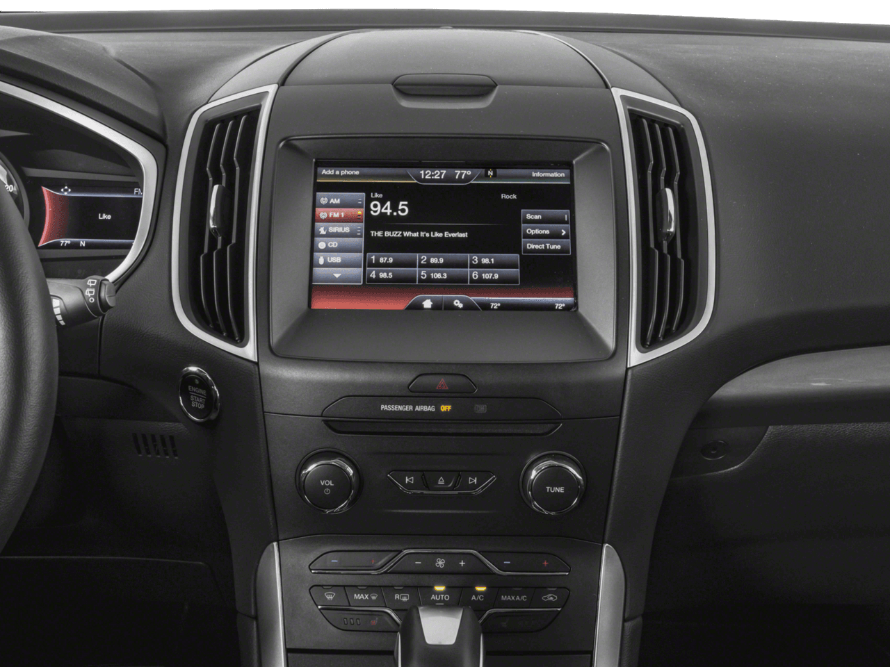 2018 Ford Edge SEL AWD - Interior Stereo System