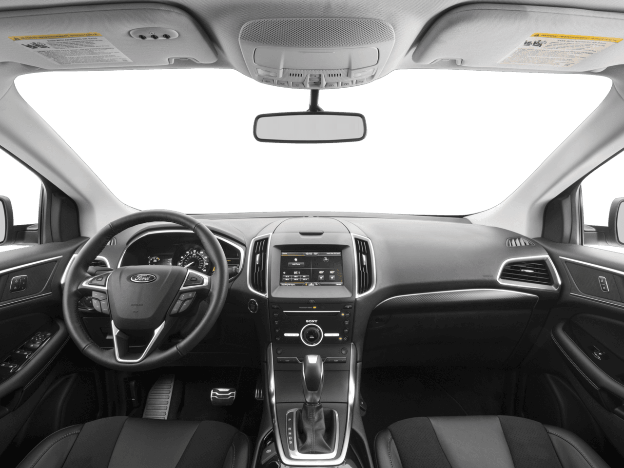 2018 Ford Edge Sport AWD - Interior Full Dash Basic