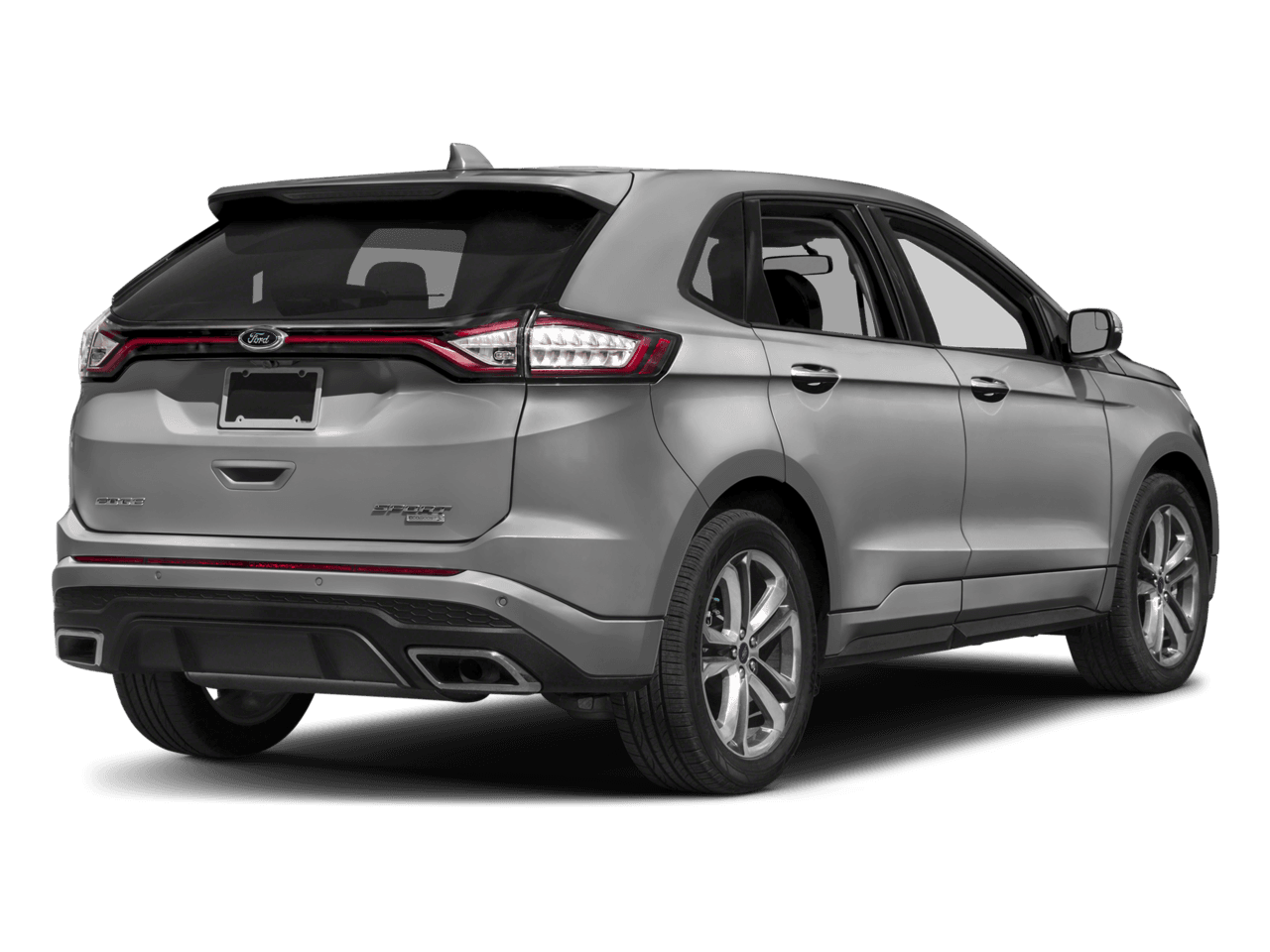 2018 Ford Edge Sport AWD - Rear 3/4, facing to the right