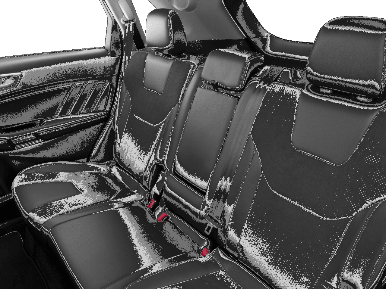 2018 Ford Edge Sport AWD - Interior Rear seats