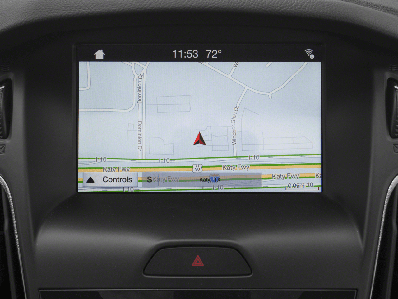 2018 Ford Focus RS Hatch - Interior Navigation System