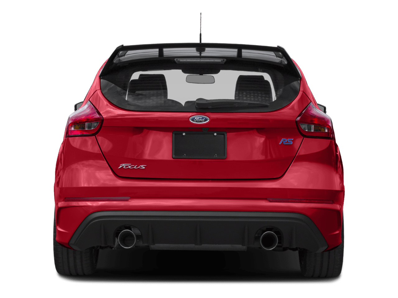 2018 Ford Focus RS Hatch - Rear (full)