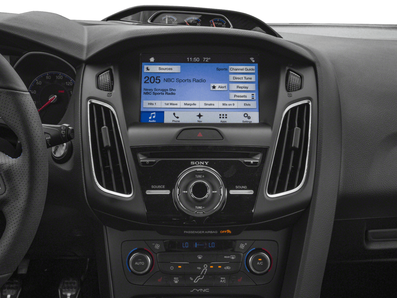 2018 Ford Focus RS Hatch - Interior Stereo System