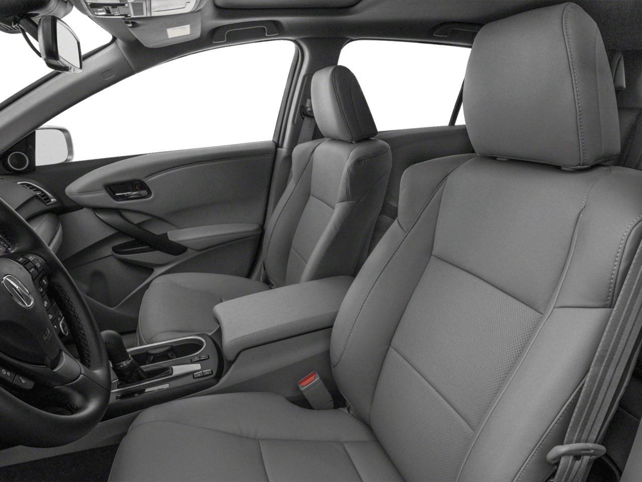 2018 Acura RDX w/Advance Pkg - Interior Driver's Side with Door Open, Front Seat Feature