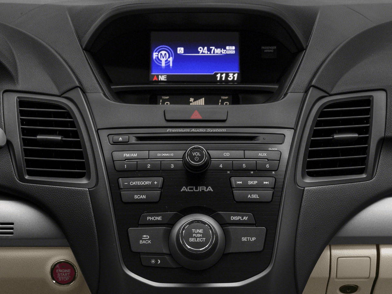 2018 Acura RDX w/AcuraWatch Plus - Interior Stereo System