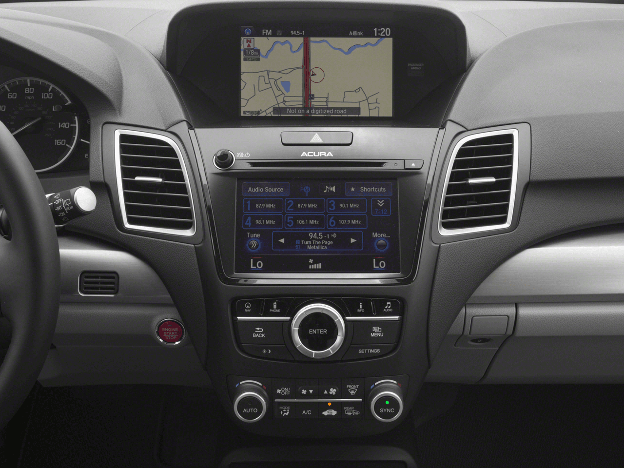 2018 Acura RDX w/Technology Pkg - Interior Stereo System