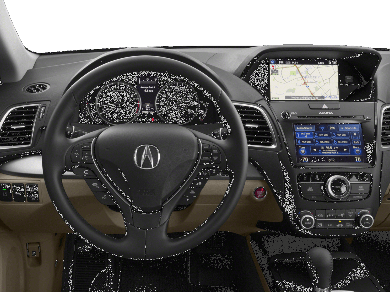 2018 Acura RDX w/Technology/AcuraWatch Plus Pkg - Interior Drivers Dash