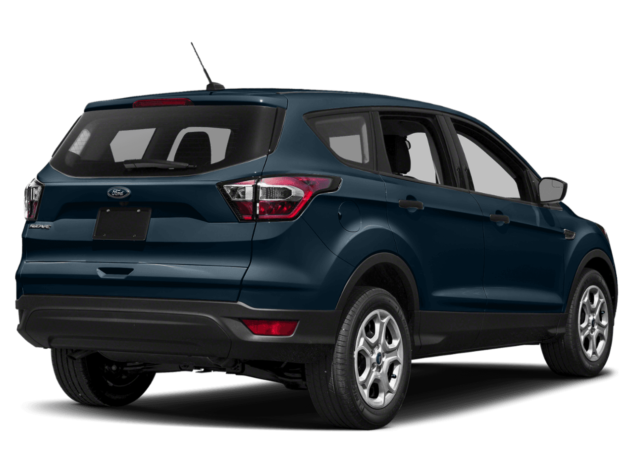 2018 Ford Escape S FWD - Rear 3/4, facing to the right