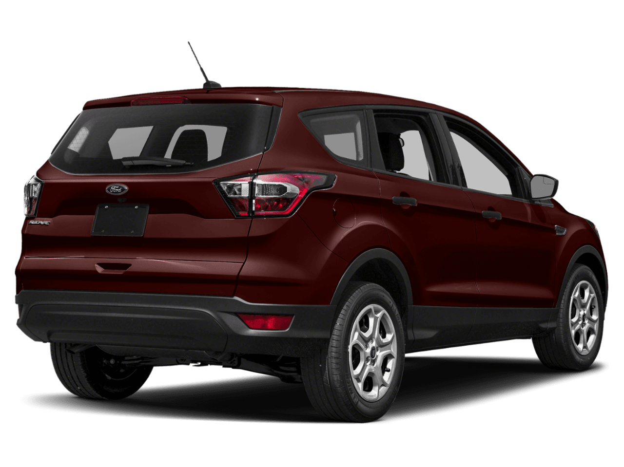 2018 Ford Escape SE FWD - Rear 3/4, facing to the right