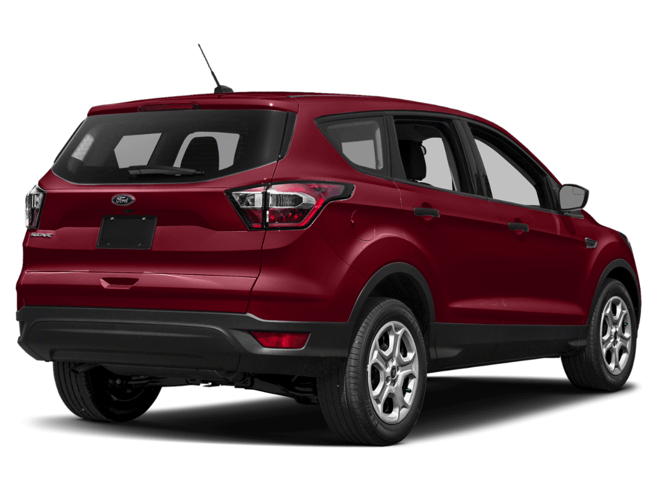 2018 Ford Escape SE FWD - Rear 3/4, facing to the right