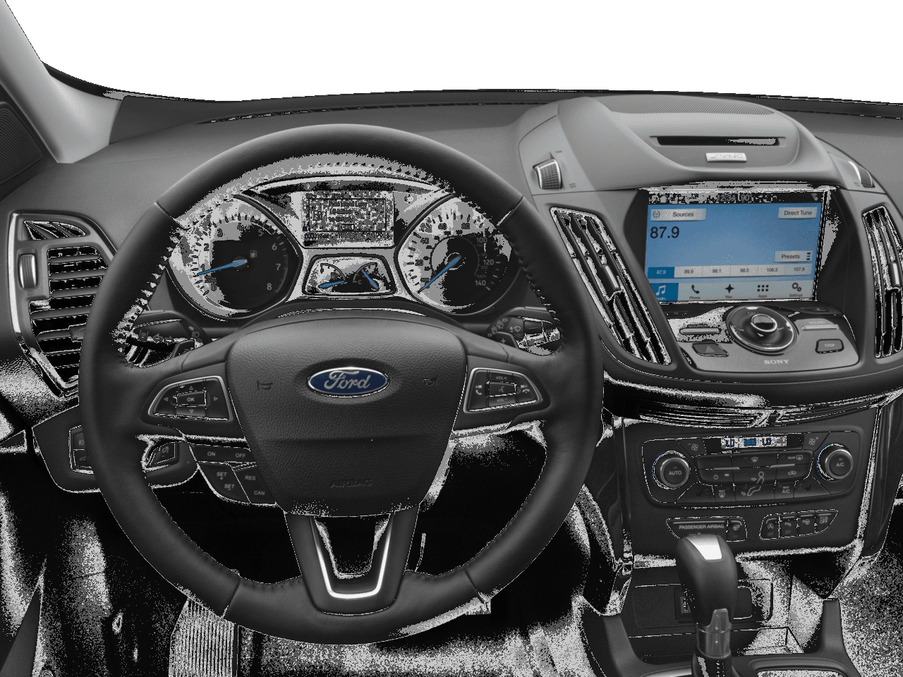 2018 Ford Escape Titanium FWD - Interior Drivers Dash
