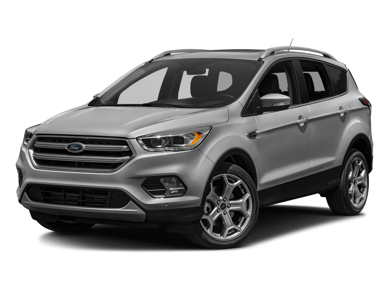 2018 Ford Escape Titanium FWD - Front 3/4, facing to the left