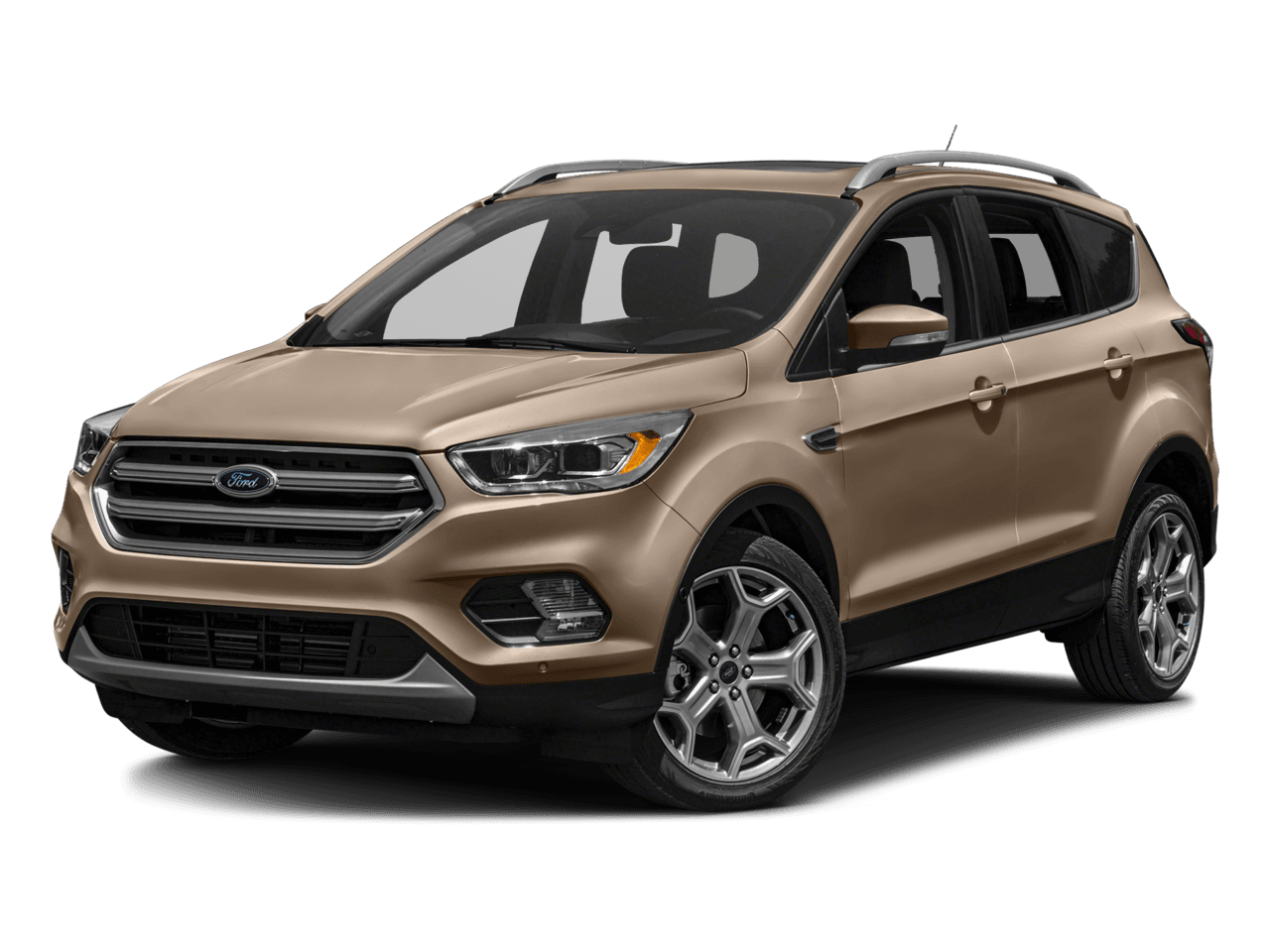 2018 Ford Escape Titanium FWD - Front 3/4, facing to the left