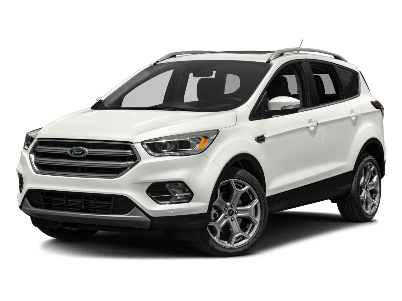 2018 Ford Escape Titanium FWD - Front 3/4, facing to the left