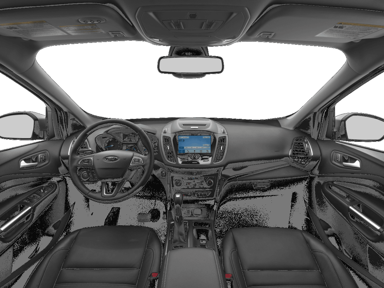 2018 Ford Escape Titanium FWD - Interior Full Dash Basic