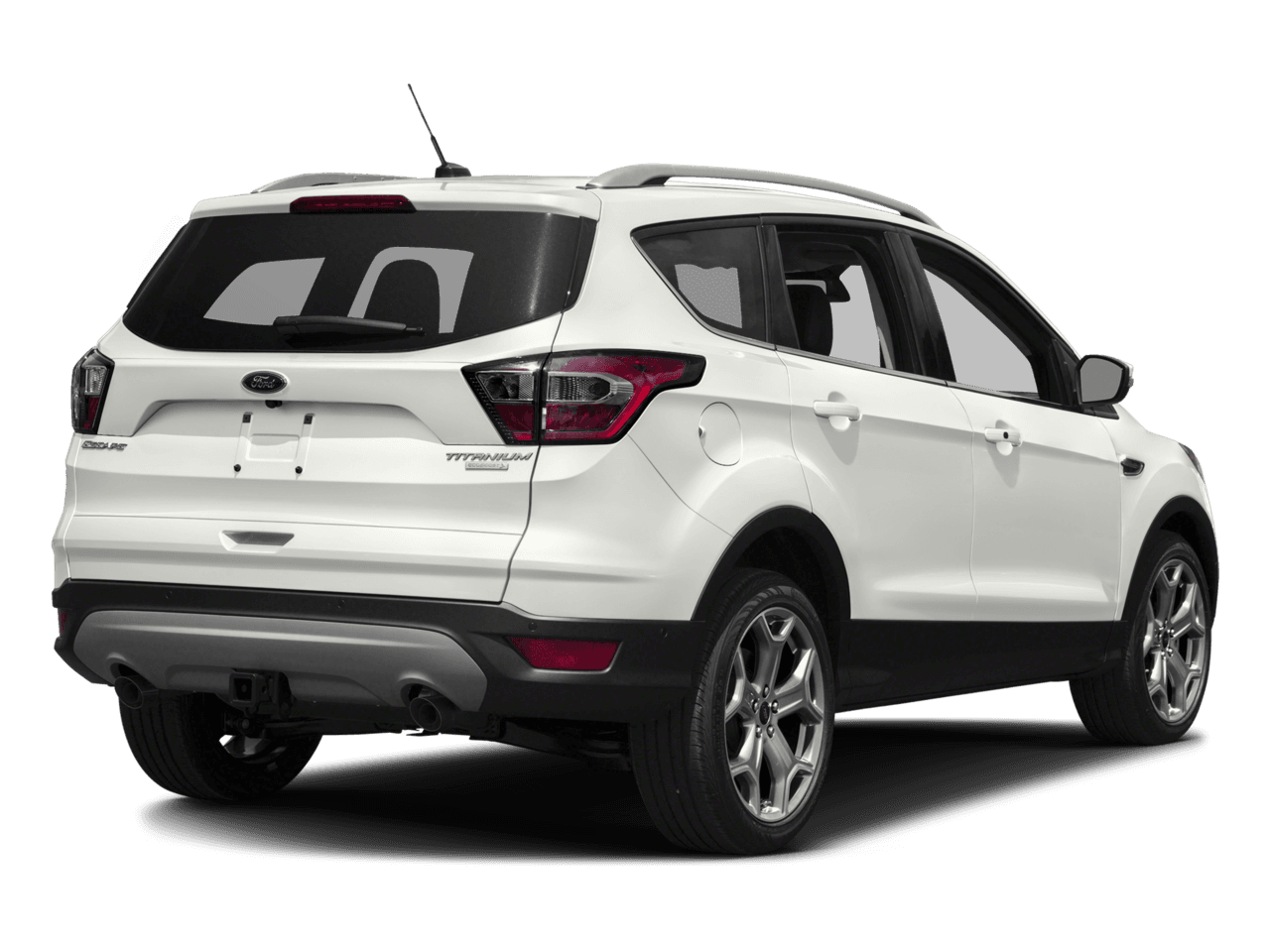 2018 Ford Escape Titanium FWD - Rear 3/4, facing to the right