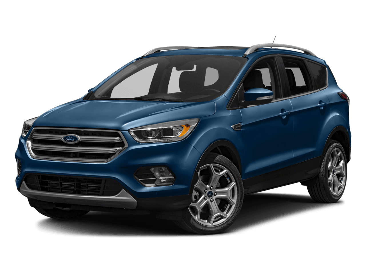2018 Ford Escape Titanium 4WD - Front 3/4, facing to the left