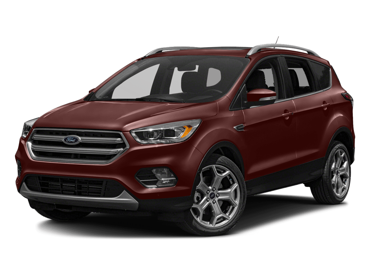 2018 Ford Escape Titanium 4WD - Front 3/4, facing to the left