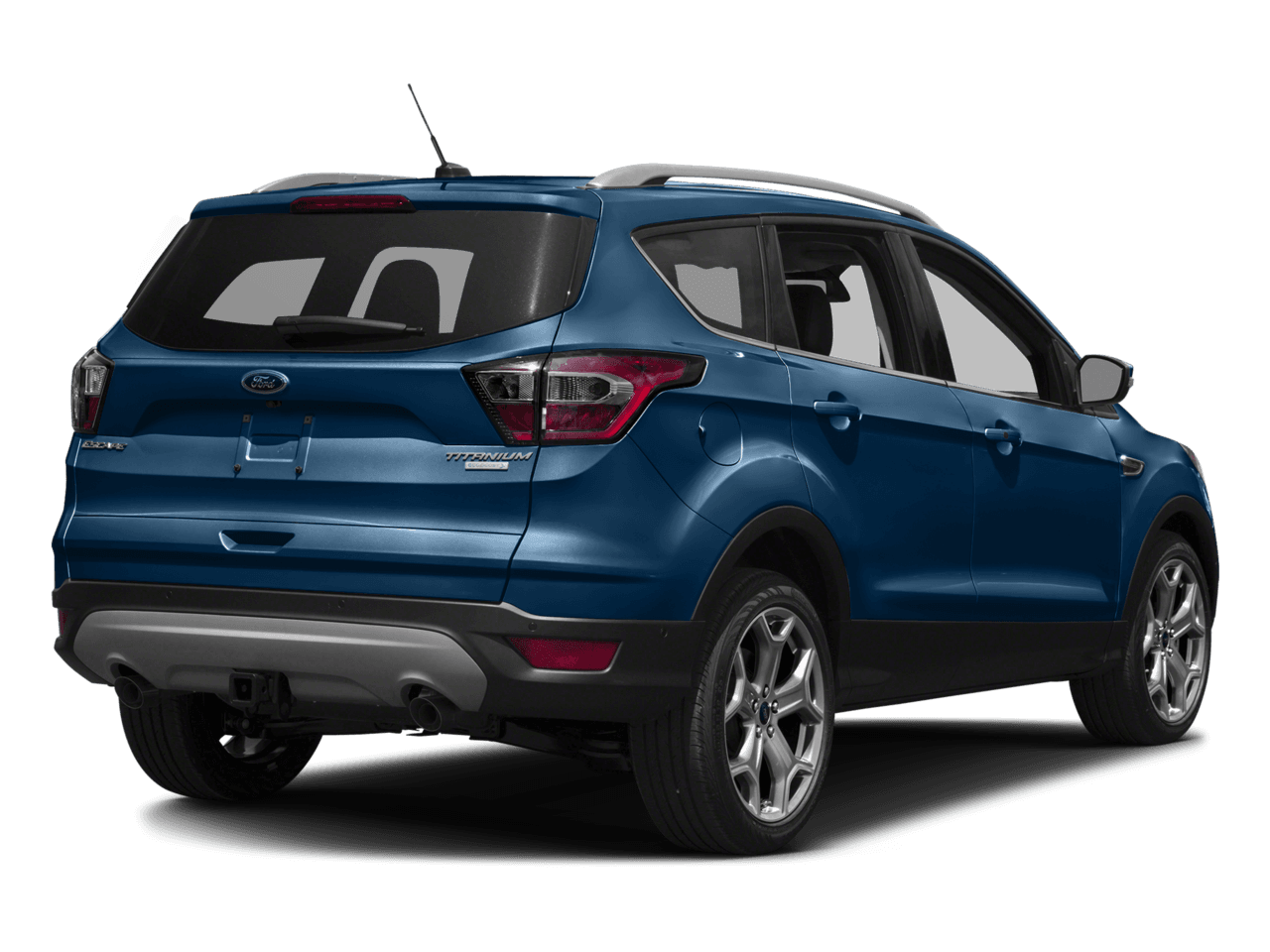 2018 Ford Escape Titanium 4WD - Rear 3/4, facing to the right