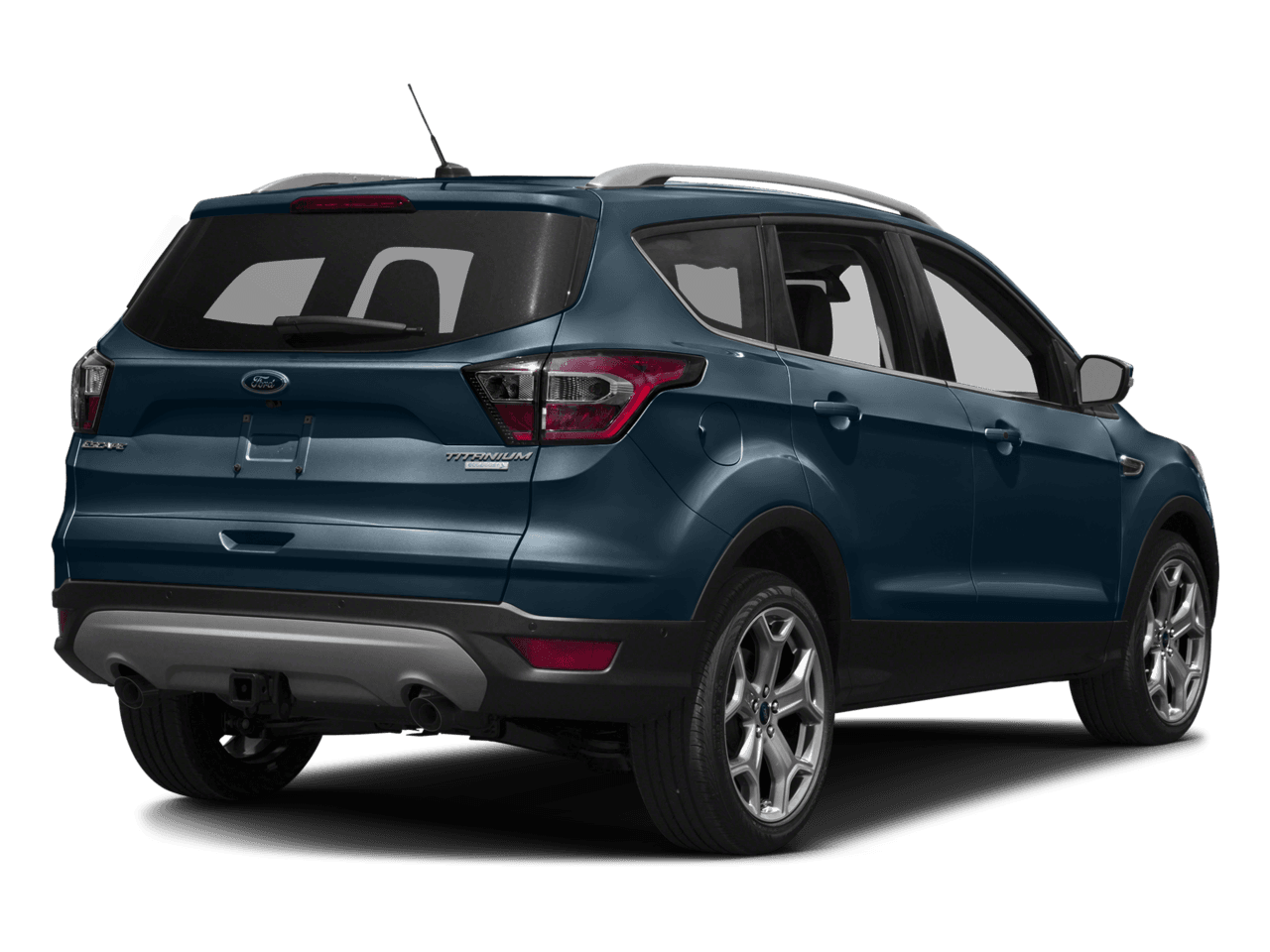 2018 Ford Escape Titanium 4WD - Rear 3/4, facing to the right