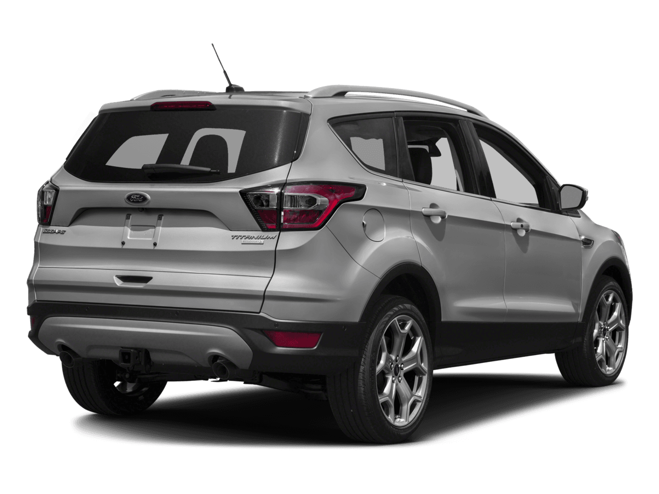2018 Ford Escape Titanium 4WD - Rear 3/4, facing to the right