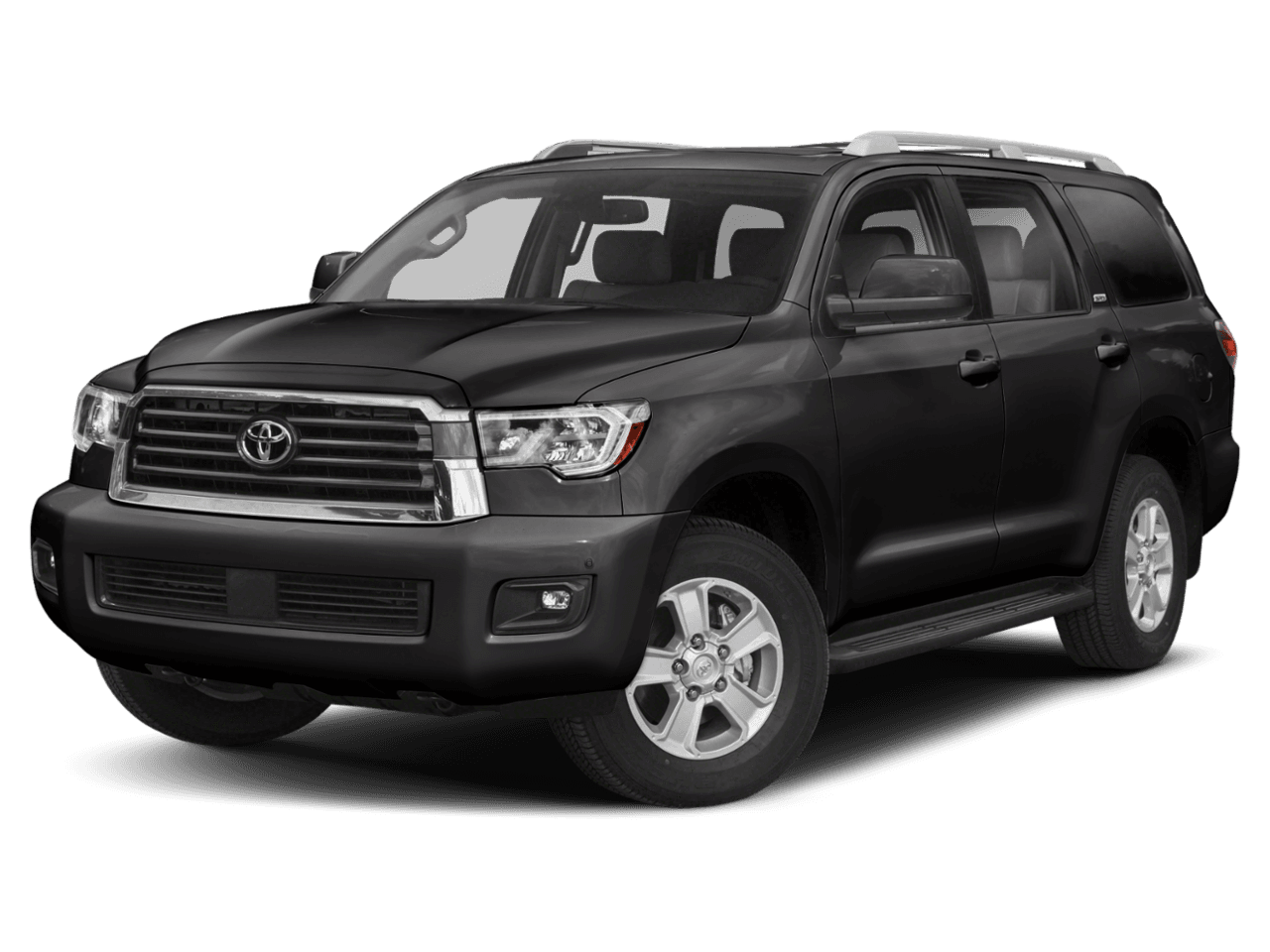 2018 Toyota Sequoia SR5 - Front 3/4, facing to the left
