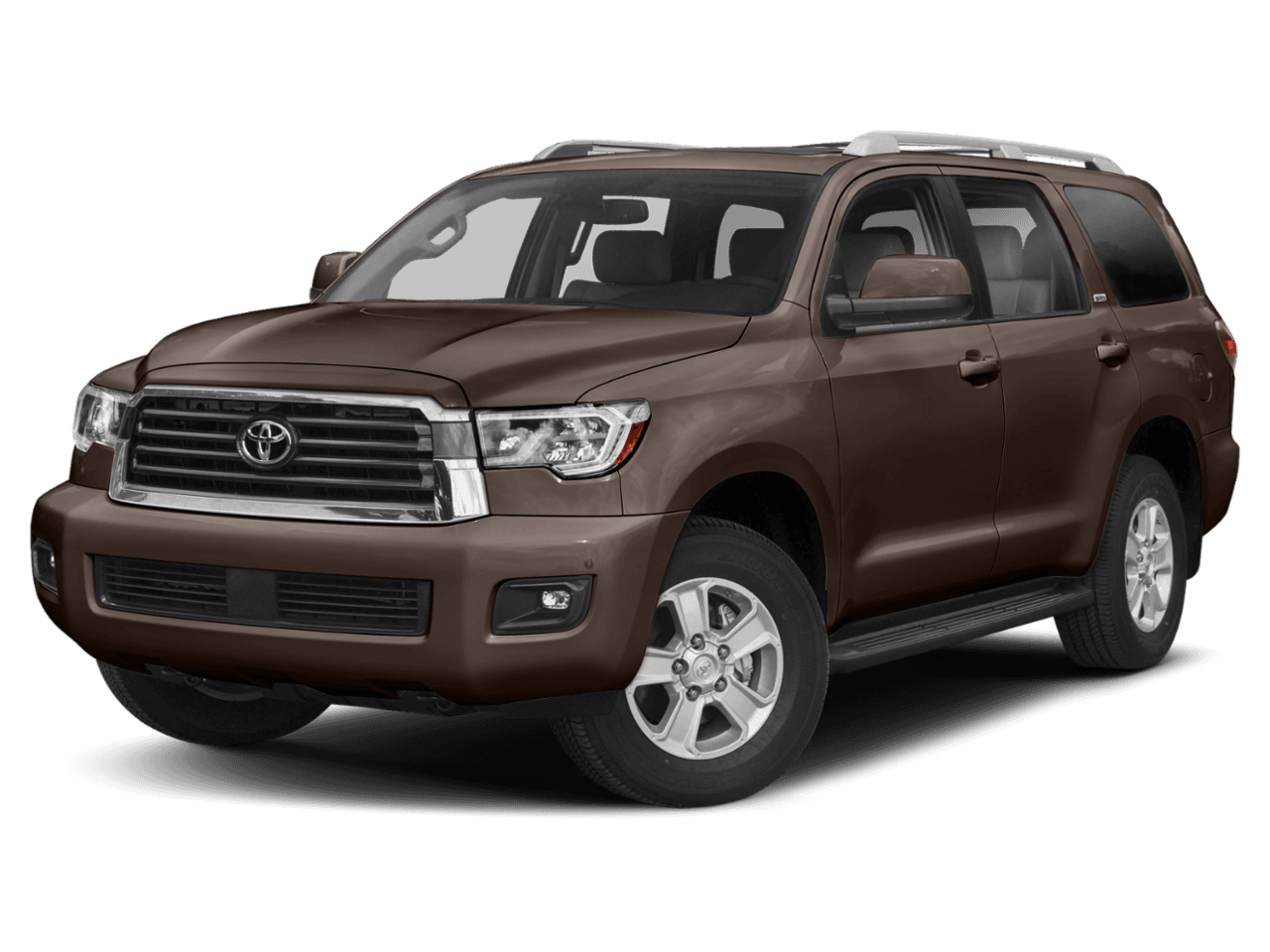 2018 Toyota Sequoia SR5 - Front 3/4, facing to the left