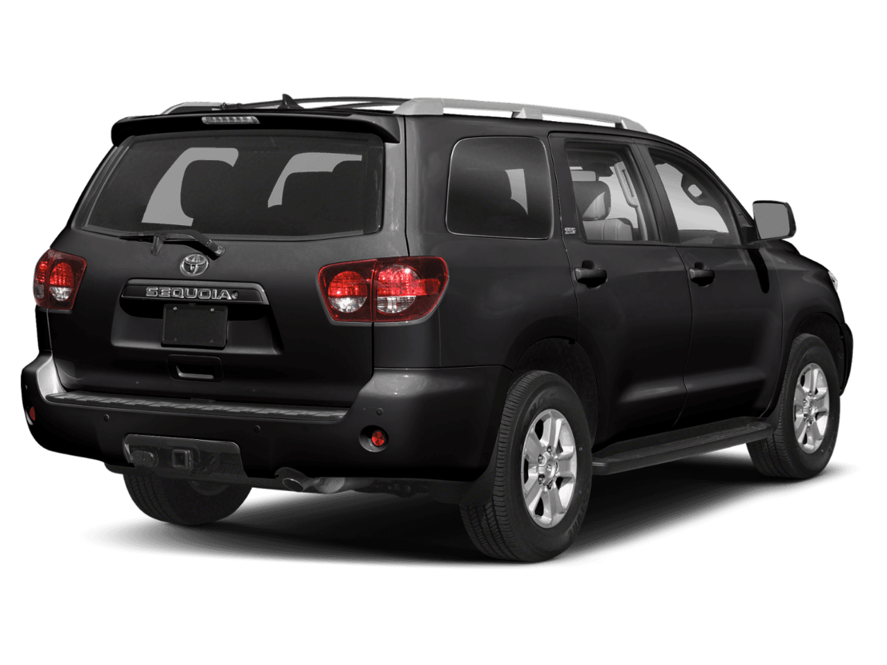 2018 Toyota Sequoia SR5 - Rear 3/4, facing to the right