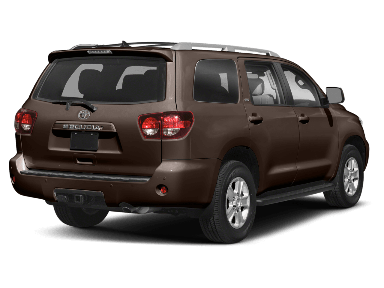 2018 Toyota Sequoia SR5 - Rear 3/4, facing to the right