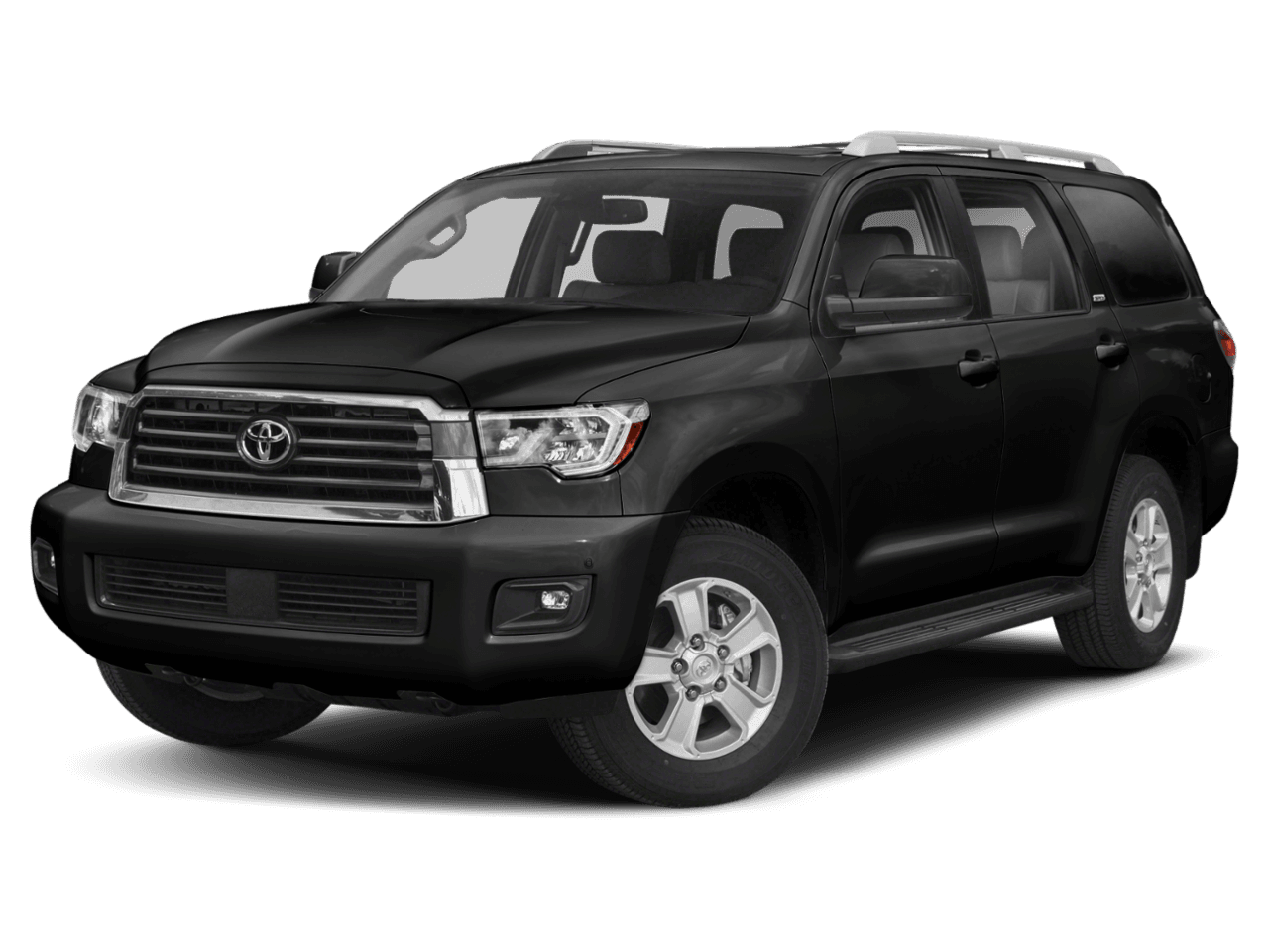 2018 Toyota Sequoia SR5 - Front 3/4, facing to the left