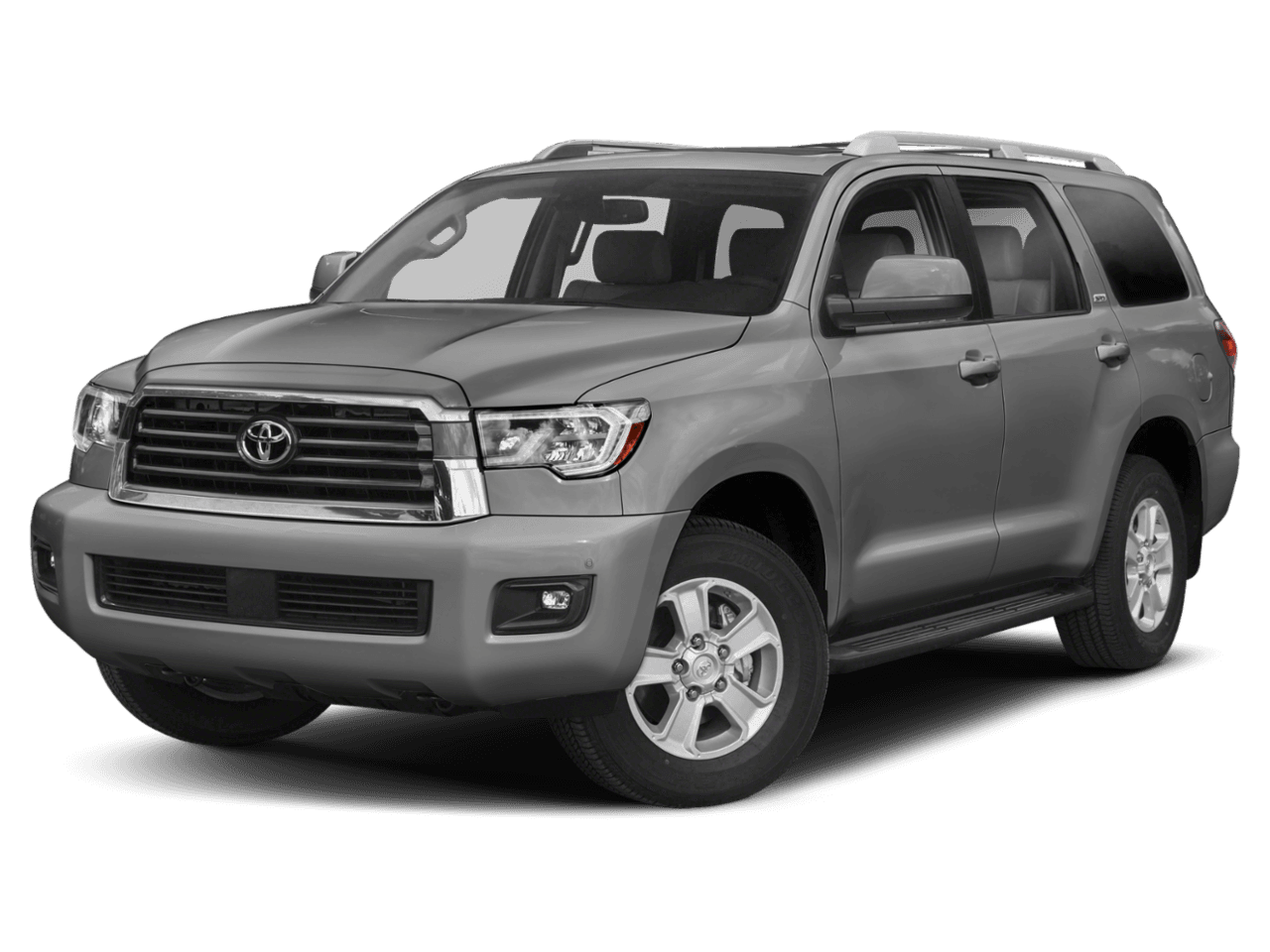2018 Toyota Sequoia SR5 - Front 3/4, facing to the left