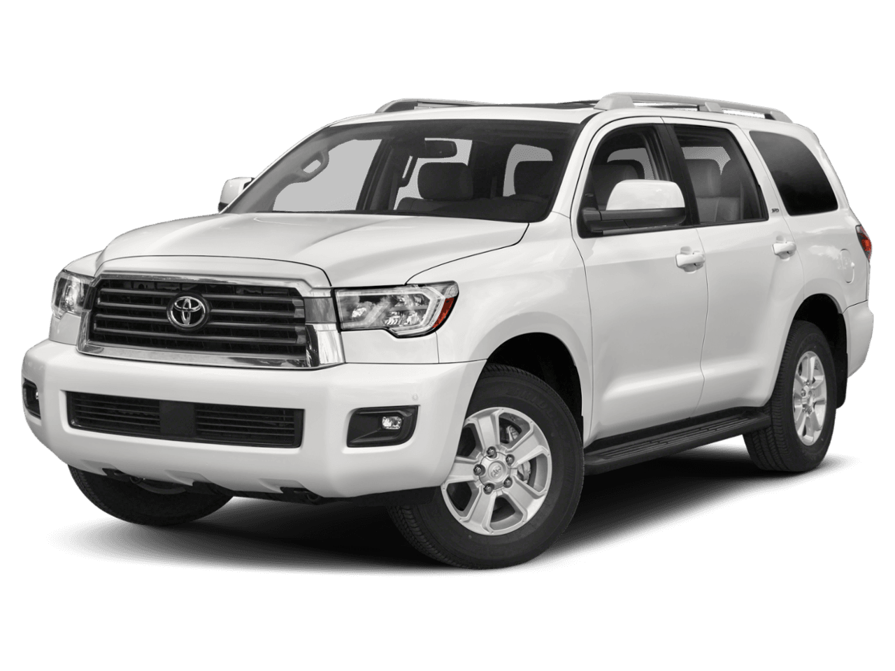 2018 Toyota Sequoia SR5 - Front 3/4, facing to the left