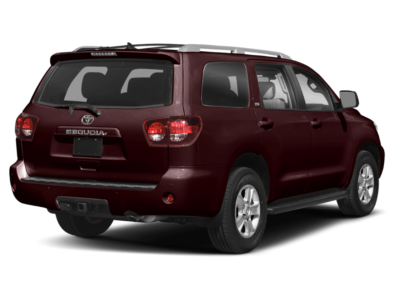 2018 Toyota Sequoia SR5 - Rear 3/4, facing to the right